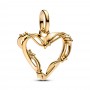Pandora Wire Heart Dangle Charm Pandora Wire Heart Dangle Charm