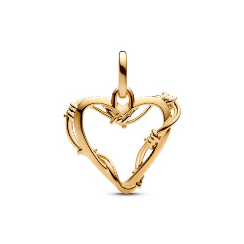 Pandora Wire Heart Dangle Charm Pandora Wire Heart Dangle Charm