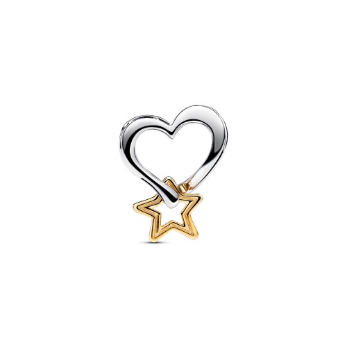 Pandora Lucky Star & Heart Charm Pandora Lucky Star & Heart Charm