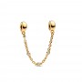Pandora Triple Clear Stone Safety Chain Pandora Triple Clear Stone Safety Chain