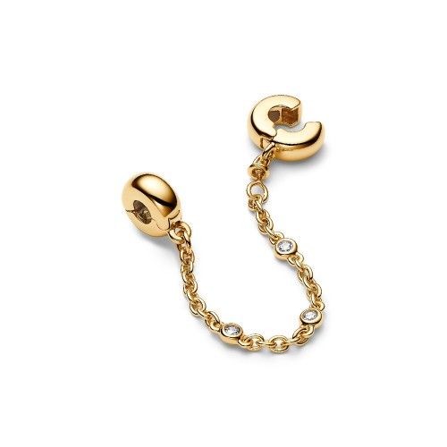 Pandora Triple Clear Stone Safety Chain Pandora Triple Clear Stone Safety Chain