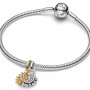 Pandora Splittable Sun & Moon Dangle Charm Pandora Splittable Sun & Moon Dangle Charm
