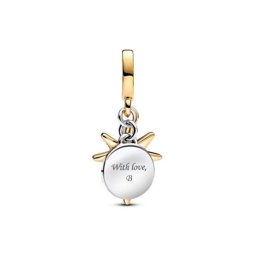 Pandora Engravable North Star Lab-grown Diamond Dangle Charm Pandora Engravable North Star Lab-grown Diamond Dangle Charm