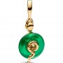 Pandora Snake Green Murano Glass Dangle Charm Pandora Snake Green Murano Glass Dangle Charm
