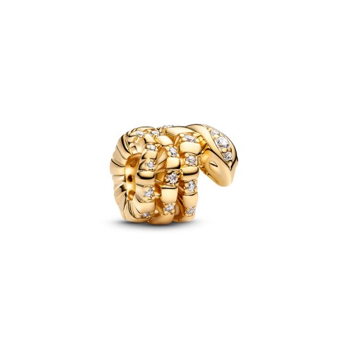 Pandora Curled Snake Charm Pandora Curled Snake Charm
