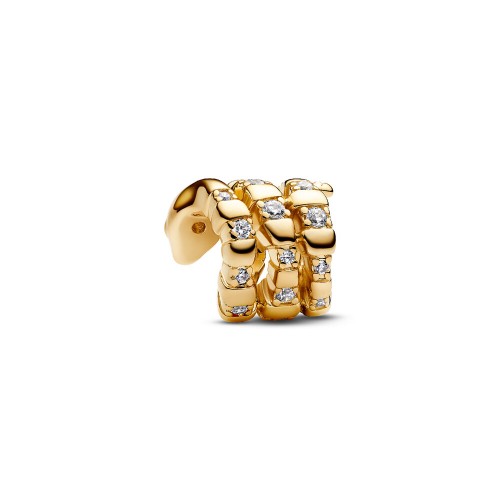 Pandora Curled Snake Charm Pandora Curled Snake Charm