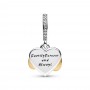 Pandora Sparkling Infinity Heart Dangle Charm Pandora Sparkling Infinity Heart Dangle Charm