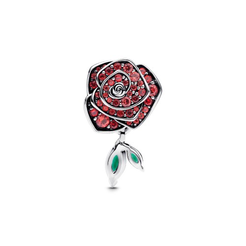 Pandora Sparkling Rose in Bloom Charm Pandora Sparkling Rose in Bloom Charm