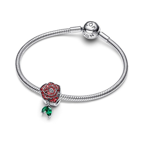 Pandora Sparkling Rose in Bloom Charm Pandora Sparkling Rose in Bloom Charm