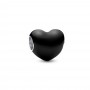 Pandora Black Heart Charm Pandora Black Heart Charm