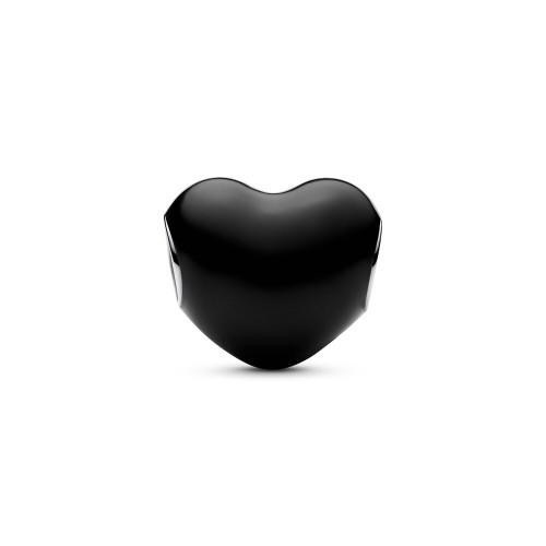 Pandora Black Heart Charm Pandora Black Heart Charm