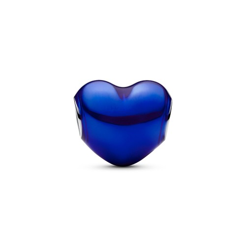 Pandora  Metallic Blue Heart Charm