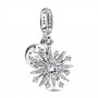 Pandora Sparkling Firework Double Dangle Charm Pandora Sparkling Firework Double Dangle Charm