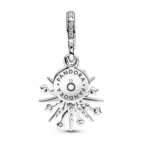 Pandora Sparkling Firework Double Dangle Charm Pandora Sparkling Firework Double Dangle Charm