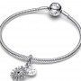 Pandora Sparkling Firework Double Dangle Charm Pandora Sparkling Firework Double Dangle Charm