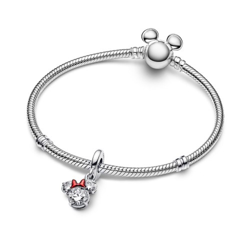 Pandora Disney Minnie Mouse Silhouette Dangle Charm Pandora Disney Minnie Mouse Silhouette Dangle Charm
