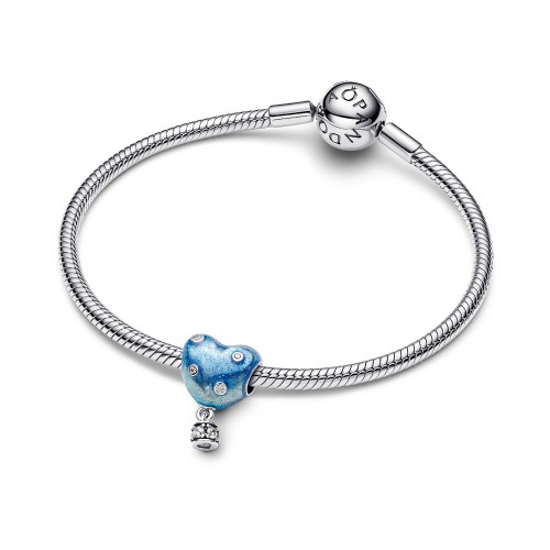 Pandora  Hot Air Balloon Heart Charm