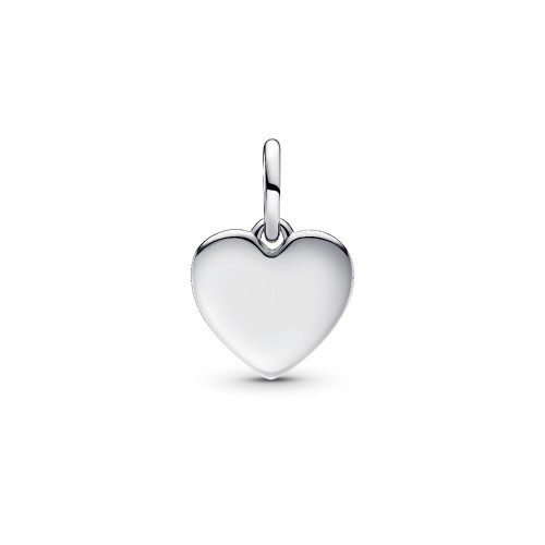 Pandora Engravable Love Heart Dangle Charm Pandora Engravable Love Heart Dangle Charm