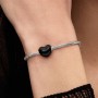 Pandora Black Heart Charm Pandora Black Heart Charm