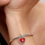 Pandora Spinnable Arrow Heart Dangle Charm Pandora Spinnable Arrow Heart Dangle Charm