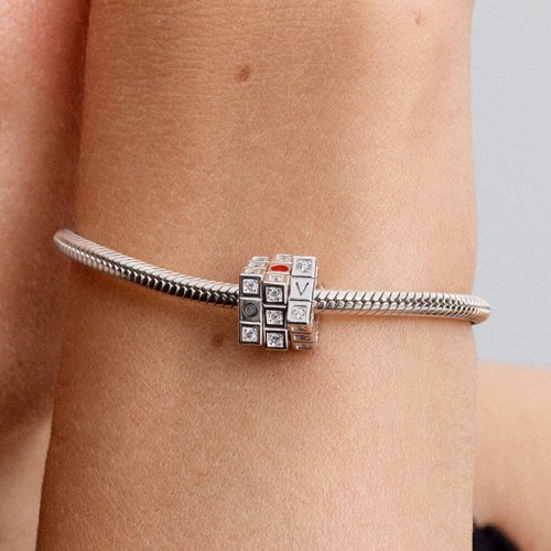 Pandora Moveable Toy Cube Charm Pandora Moveable Toy Cube Charm