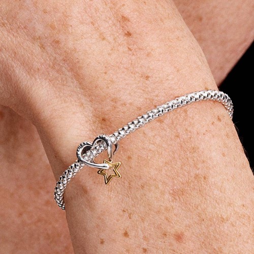 Pandora Lucky Star & Heart Charm Pandora Lucky Star & Heart Charm