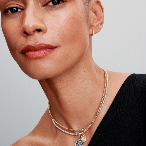 Pandora Engravable North Star Lab-grown Diamond Dangle Charm Pandora Engravable North Star Lab-grown Diamond Dangle Charm