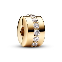 Pandora Clear Sparkling Row Clip Charm Pandora Clear Sparkling Row Clip Charm
