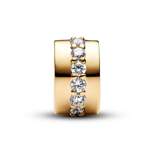 Pandora Clear Sparkling Row Clip Charm Pandora Clear Sparkling Row Clip Charm