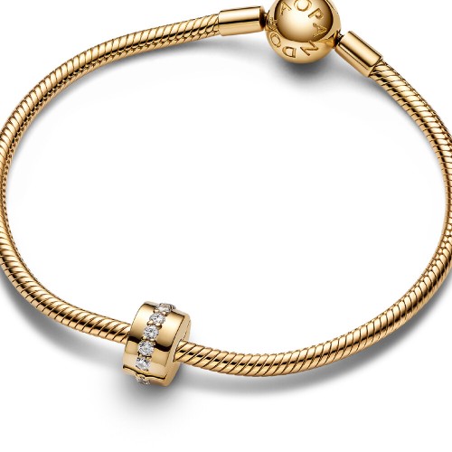 Pandora Clear Sparkling Row Clip Charm Pandora Clear Sparkling Row Clip Charm