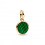 Pandora Green Engravable Mini Medallion Charm Pandora Green Engravable Mini Medallion Charm