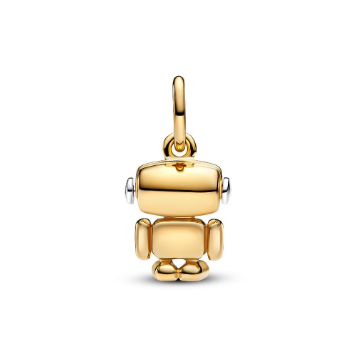 Pandora Spinnable Face Robot Dangle Charm Pandora Spinnable Face Robot Dangle Charm
