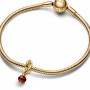 Pandora Faceted Red Eternity Circle Dangle Charm Pandora Faceted Red Eternity Circle Dangle Charm