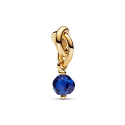 Pandora Faceted Blue Eternity Circle Dangle Charm Pandora Faceted Blue Eternity Circle Dangle Charm