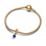 Pandora Faceted Blue Eternity Circle Dangle Charm Pandora Faceted Blue Eternity Circle Dangle Charm