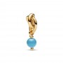 Pandora Turquoise Blue Eternity Circle Dangle Charm Pandora Turquoise Blue Eternity Circle Dangle Charm