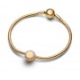 Pandora Engravable Sparkling Button Charm Pandora Engravable Sparkling Button Charm