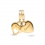 Pandora Double Heart Split Dangle Charm Pandora Double Heart Split Dangle Charm