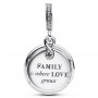 Pandora Glow-in-the-dark Infinity Tree Double Dangle Charm Pandora Glow-in-the-dark Infinity Tree Double Dangle Charm