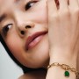 Pandora Green Engravable Mini Medallion Charm Pandora Green Engravable Mini Medallion Charm