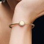 Pandora Engravable Sparkling Button Charm Pandora Engravable Sparkling Button Charm