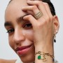 Pandora Green Engravable Mini Medallion Charm Pandora Green Engravable Mini Medallion Charm