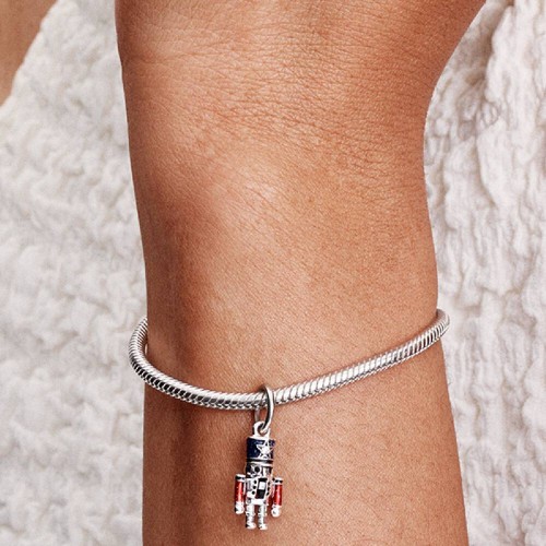 Pandora Moveable Nutcracker Dangle Charm Pandora Moveable Nutcracker Dangle Charm