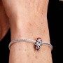 Pandora Playful Santa Charm Pandora Playful Santa Charm