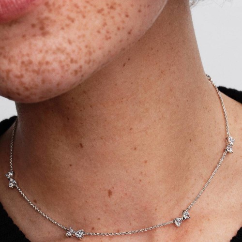 Pandora Bow Station Chain Necklace Pandora Bow Station Chain Necklace