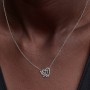 Pandora Entwined Heart & Butterfly Pendant Necklace Pandora Entwined Heart & Butterfly Pendant Necklace