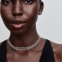 Pandora Pink Flower Tennis Necklace Pandora Pink Flower Tennis Necklace