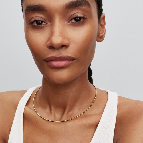 Pandora Tubular Choker Necklace Pandora Tubular Choker Necklace