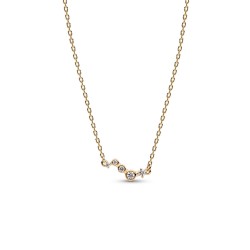 Pandora Era Lab-Grown Diamond Droplet Bar Necklace Pandora Era Lab-Grown Diamond Droplet Bar Necklace