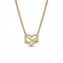 Pandora Sparkling Infinity Heart Collier Necklace
